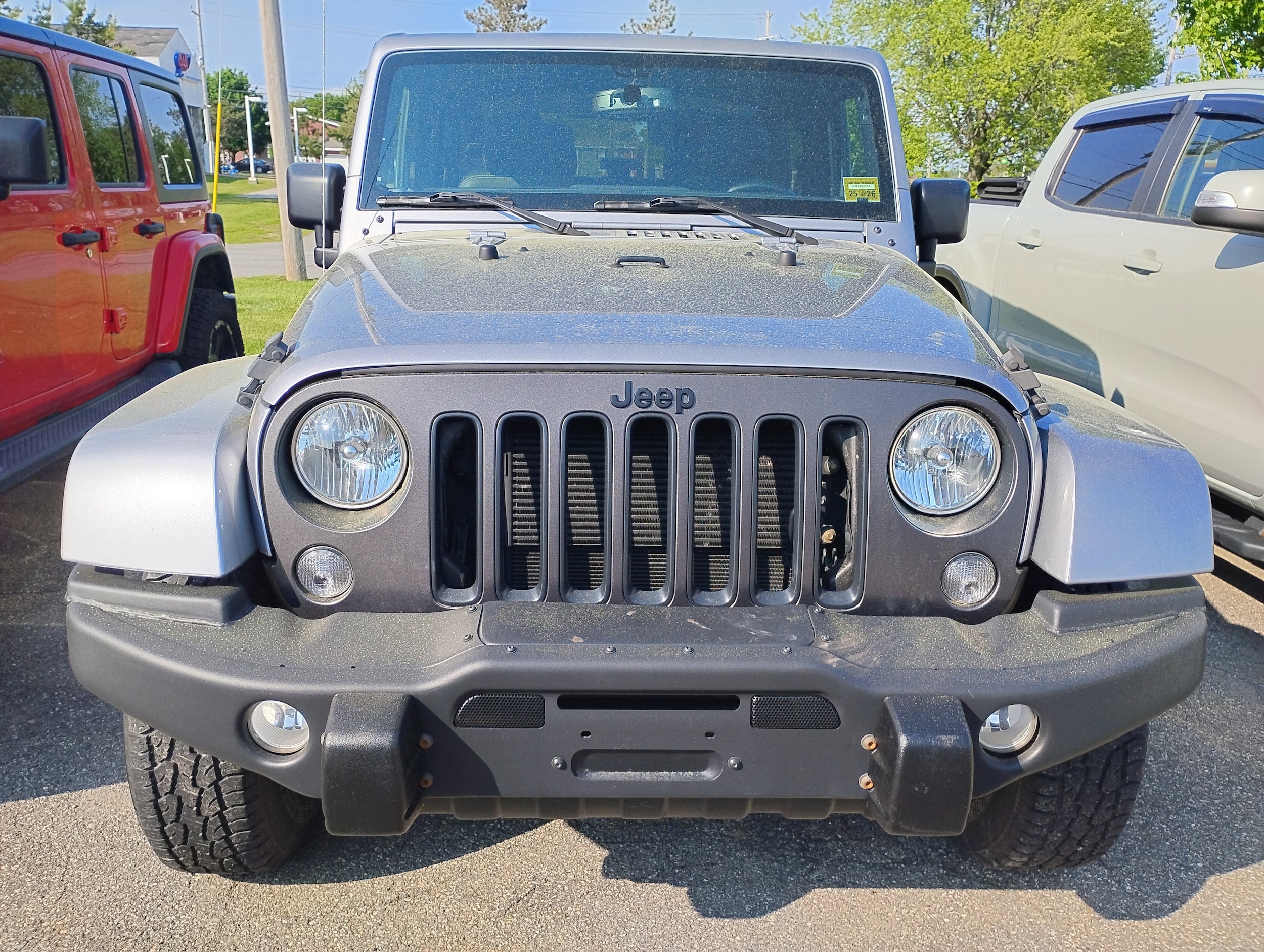 Used 2018 Jeep Wrangler JK Freedom Edition with VIN 1C4AJWAG8JL839006 for sale in Bangor, ME