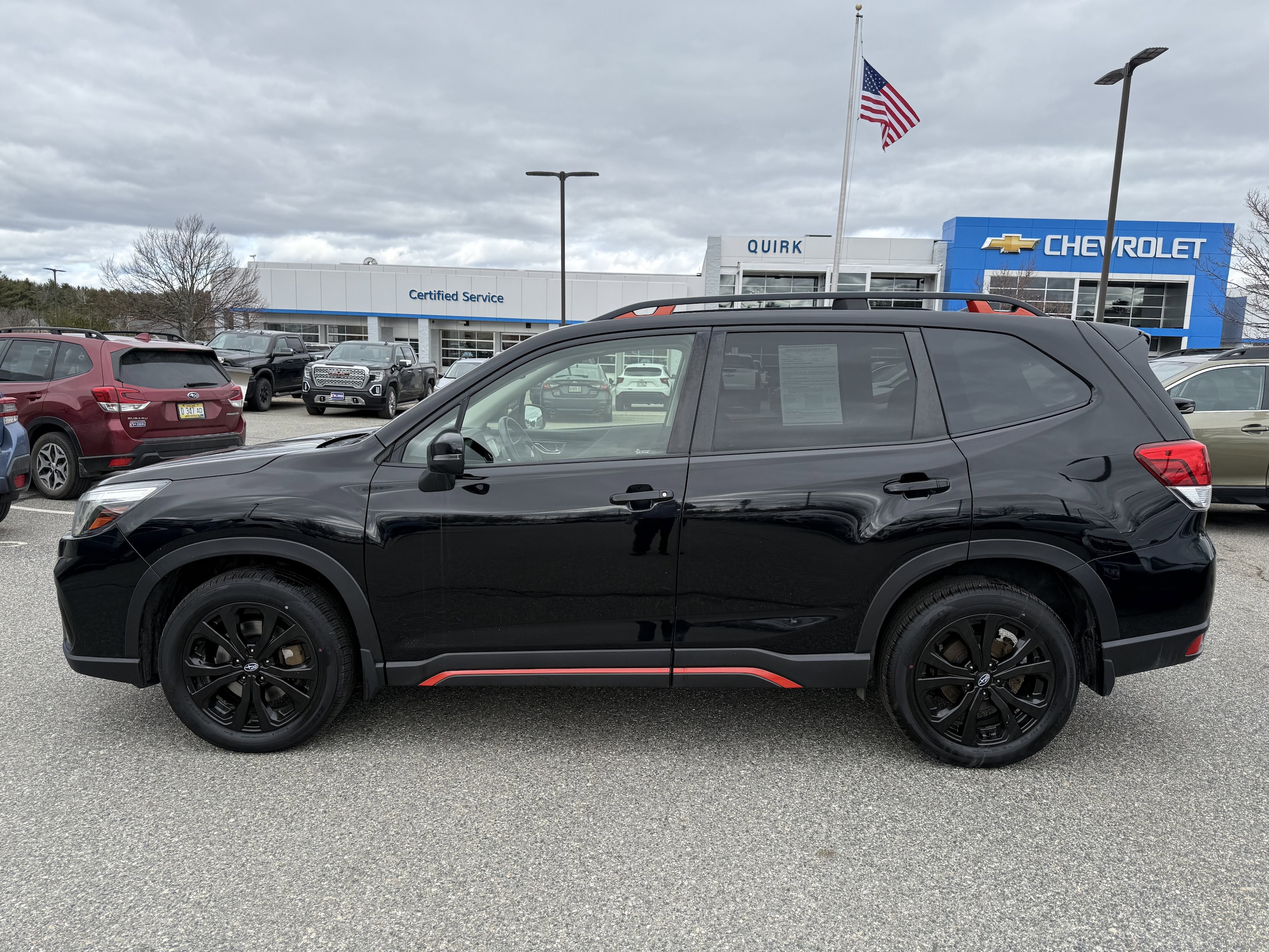 Used 2020 Subaru Forester Sport with VIN JF2SKAMC9LH403172 for sale in Bangor, ME