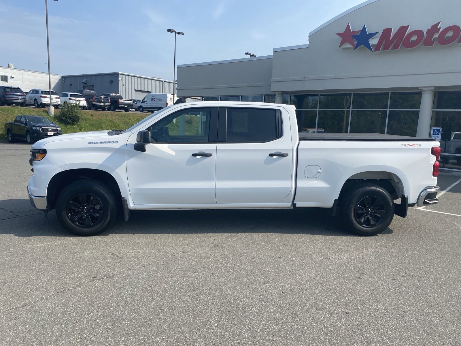 Used 2024 Chevrolet Silverado 1500 Work Truck with VIN 1GCPDAEK2RZ140949 for sale in Bangor, ME