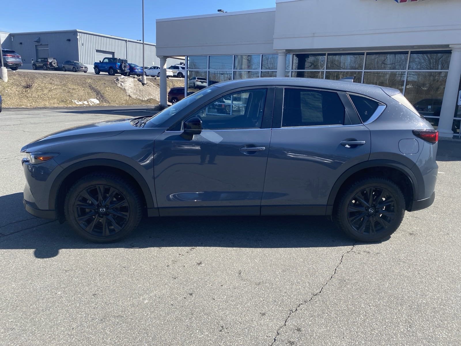 Used 2022 Mazda CX-5 S Carbon Edition with VIN JM3KFBCM3N1524091 for sale in Bangor, ME