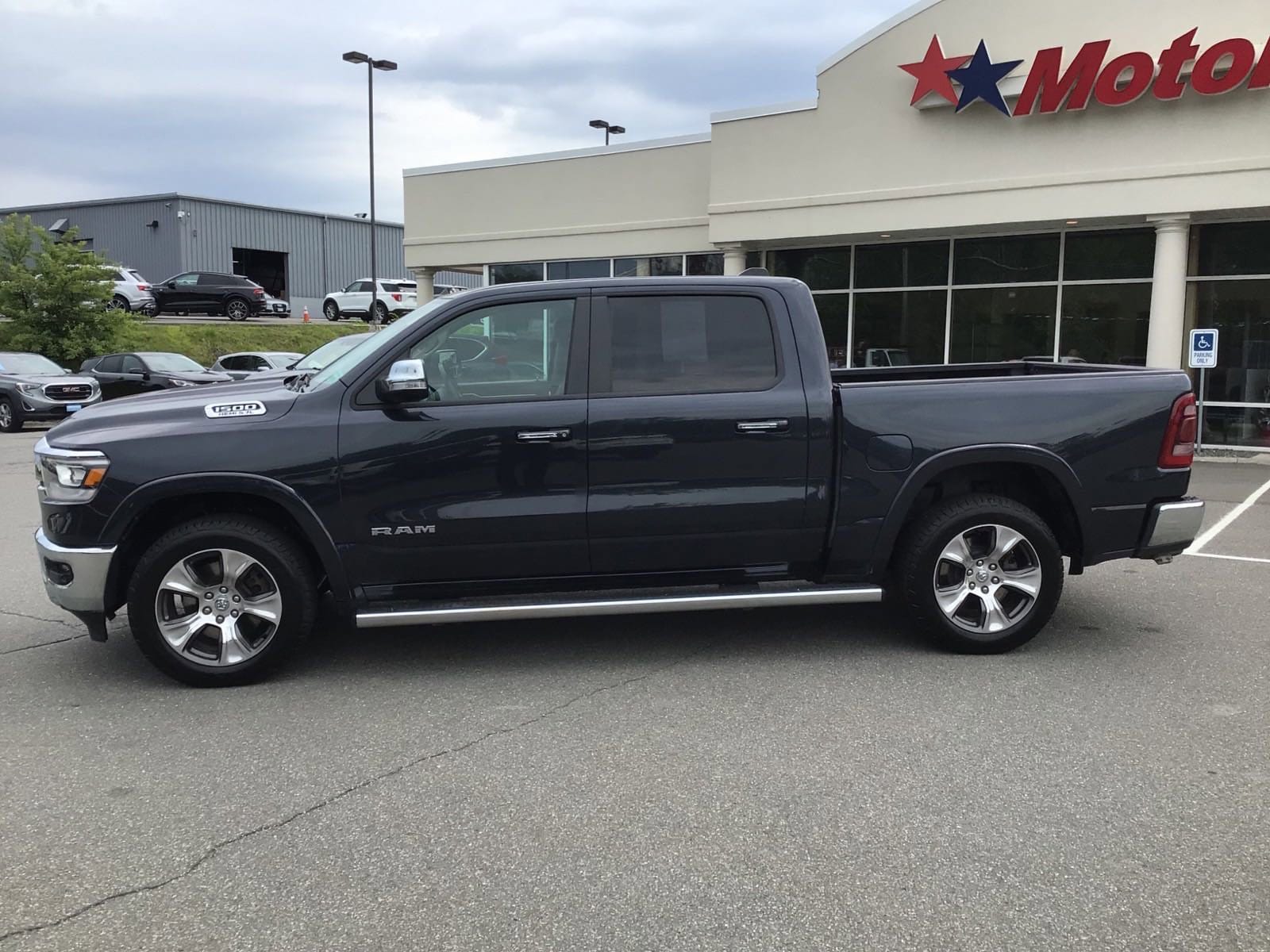 Used 2020 RAM Ram 1500 Pickup Laramie with VIN 1C6SRFJT5LN217116 for sale in Bangor, ME