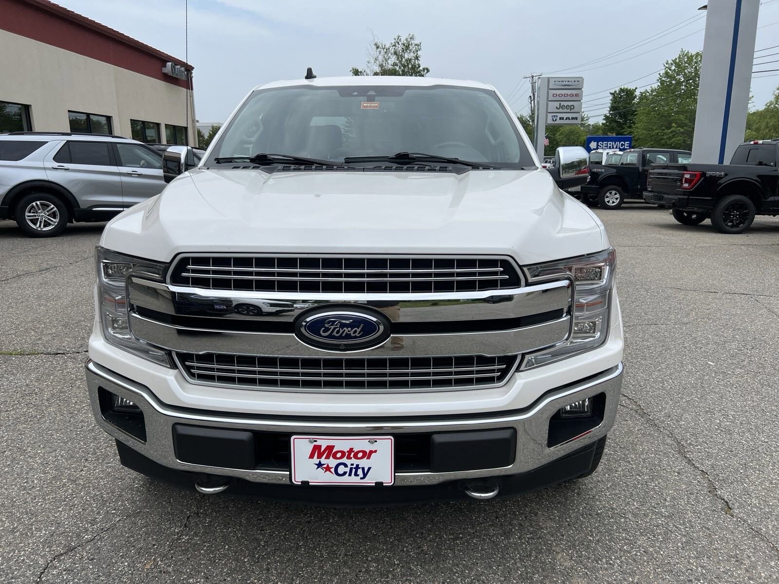 Used 2019 Ford F-150 Lariat with VIN 1FTEW1E45KFC94128 for sale in Bangor, ME