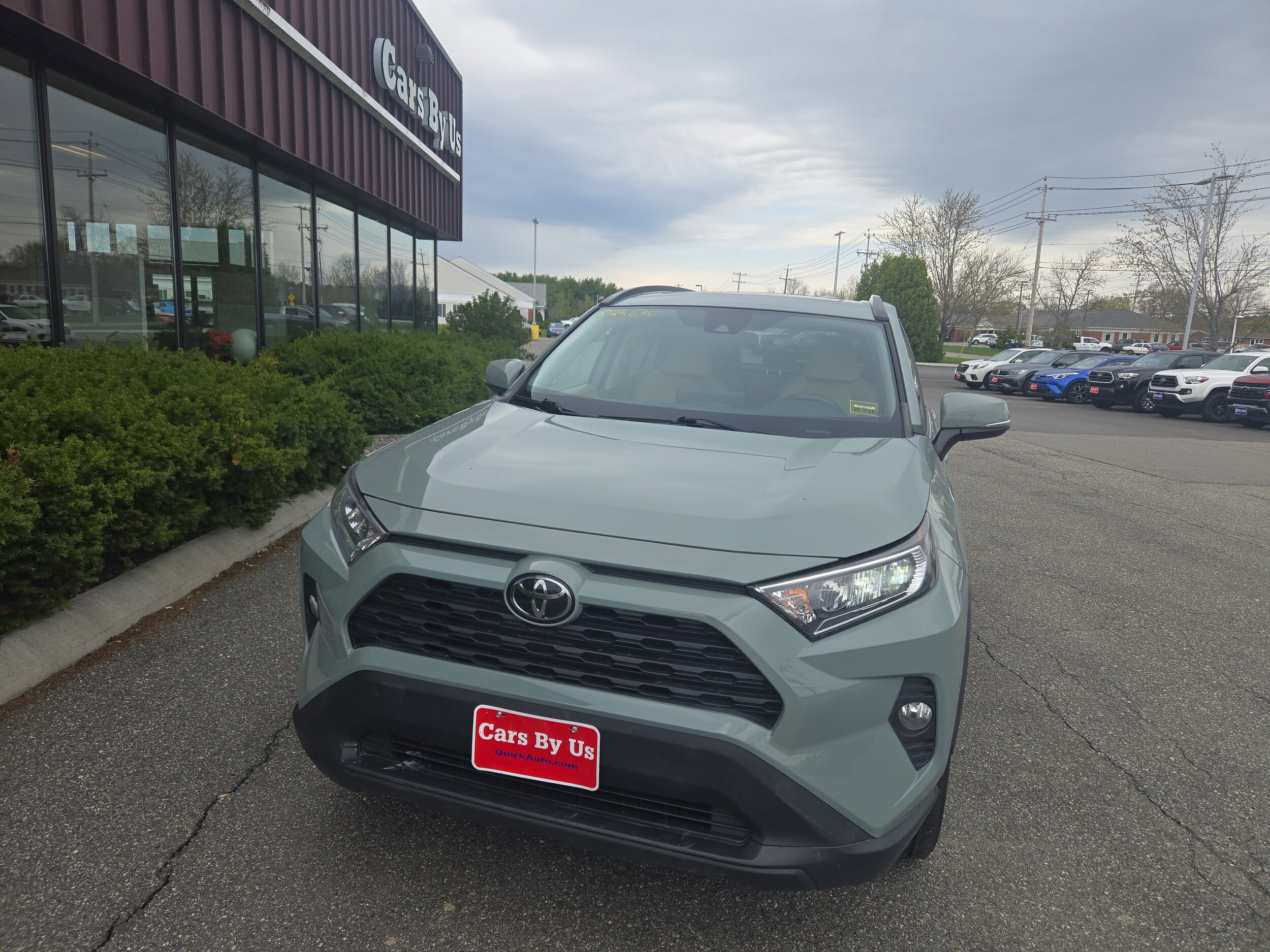 Used 2019 Toyota RAV4 XLE Premium with VIN 2T3C1RFV6KC002272 for sale in Bangor, ME