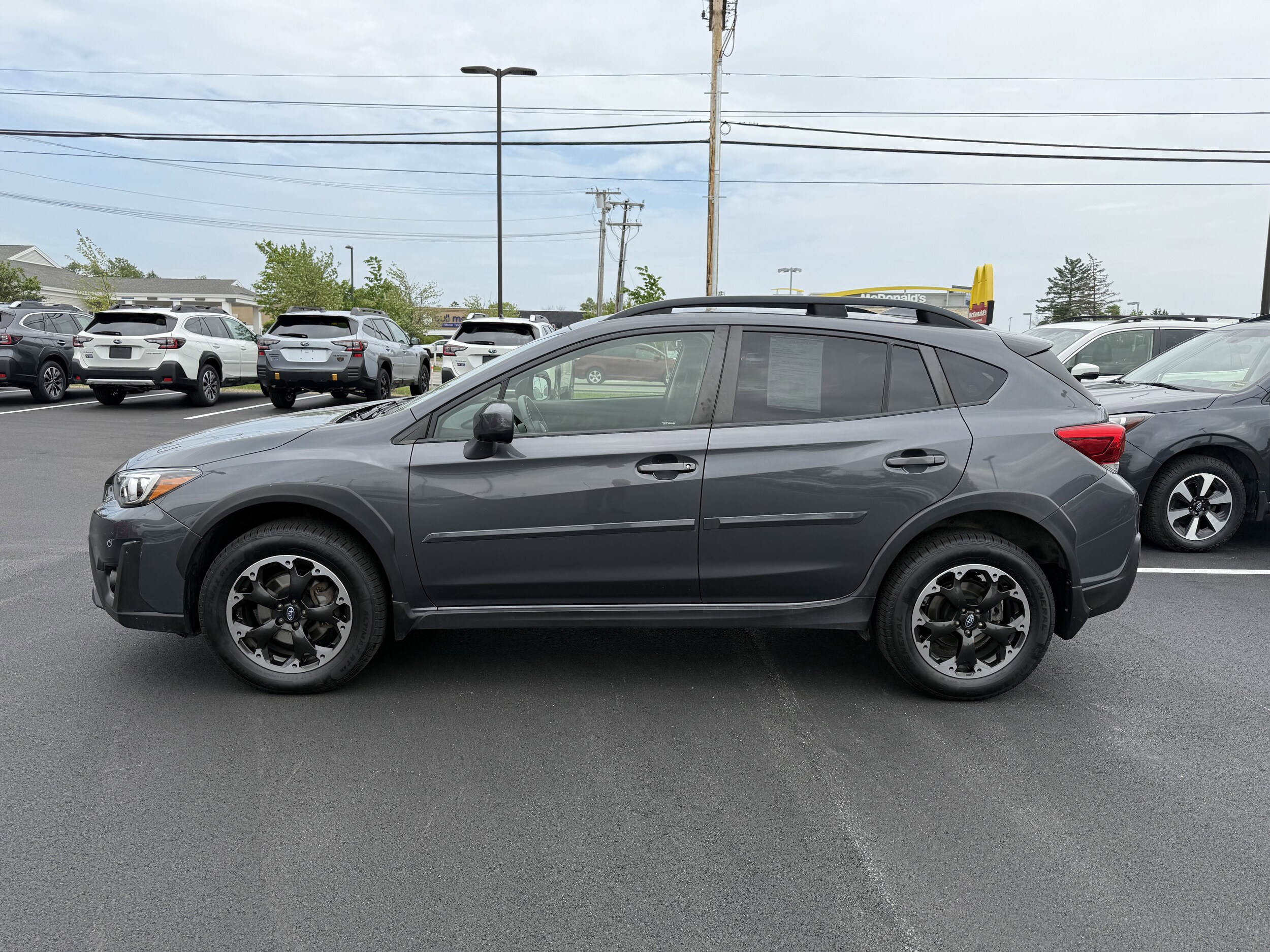 Used 2021 Subaru Crosstrek Premium with VIN JF2GTAPC1M8371611 for sale in Bangor, ME