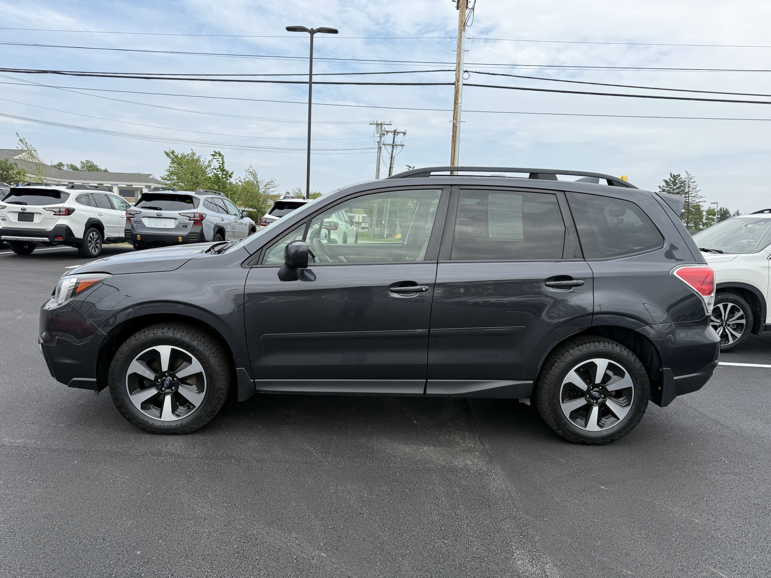 Used 2018 Subaru Forester Premium with VIN JF2SJAGC2JH574485 for sale in Bangor, ME