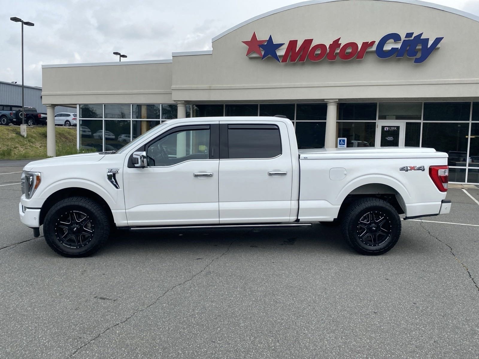 Used 2021 Ford F-150 Platinum with VIN 1FTFW1E55MFA30763 for sale in Bangor, ME