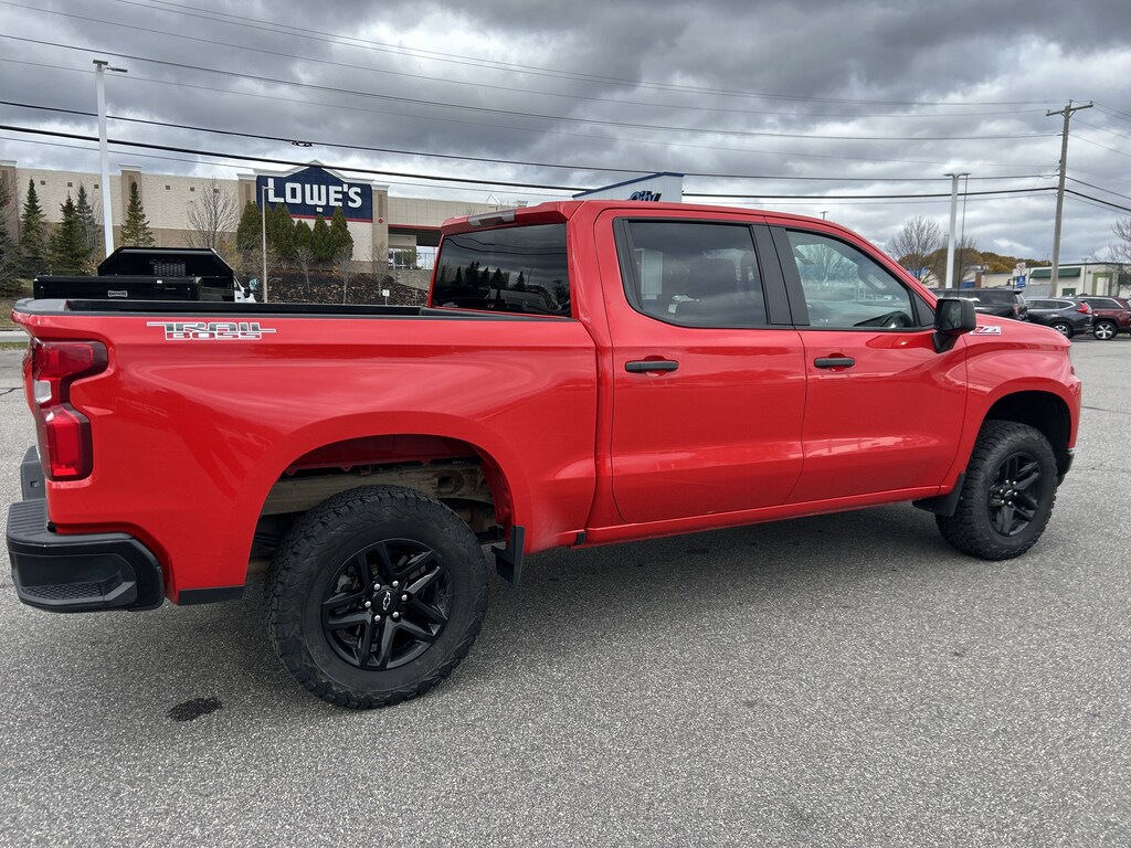 Used 2021 Chevrolet Silverado 1500 Custom Trail Boss 4WD Crew Cab 147 Custom Trail Boss