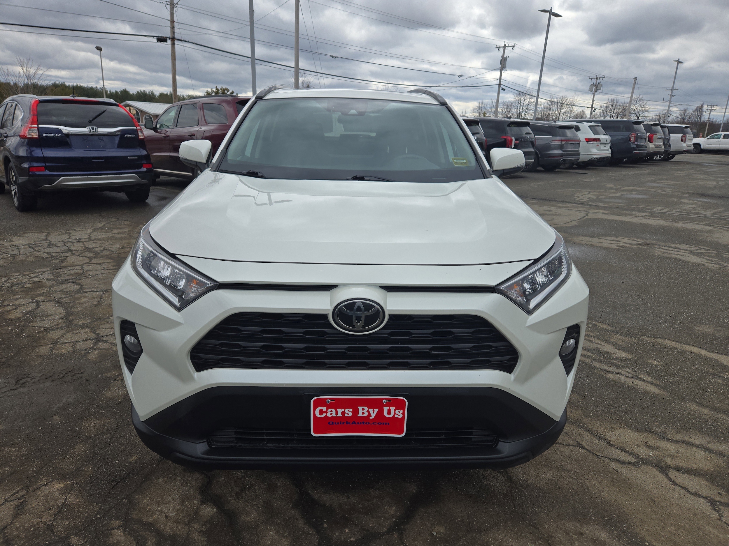 Used 2021 Toyota RAV4 XLE Premium with VIN 2T3A1RFVXMW153026 for sale in Bangor, ME