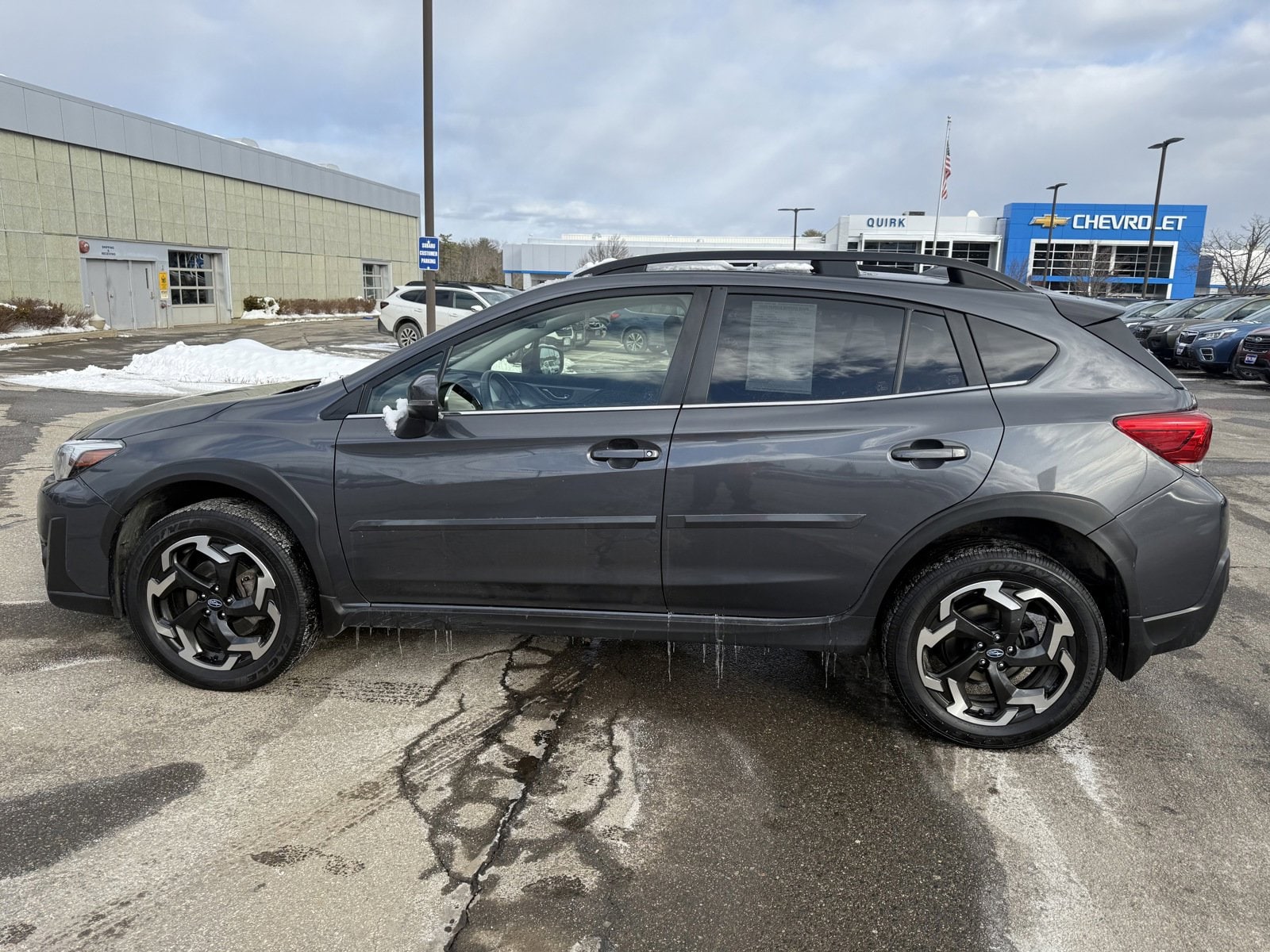 Used 2022 Subaru Crosstrek Limited with VIN JF2GTHNC1NH226288 for sale in Bangor, ME