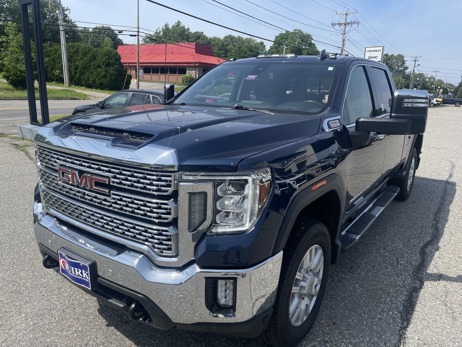 Used 2021 GMC Sierra 2500HD SLT with VIN 1GT49NEY9MF137900 for sale in Bangor, ME