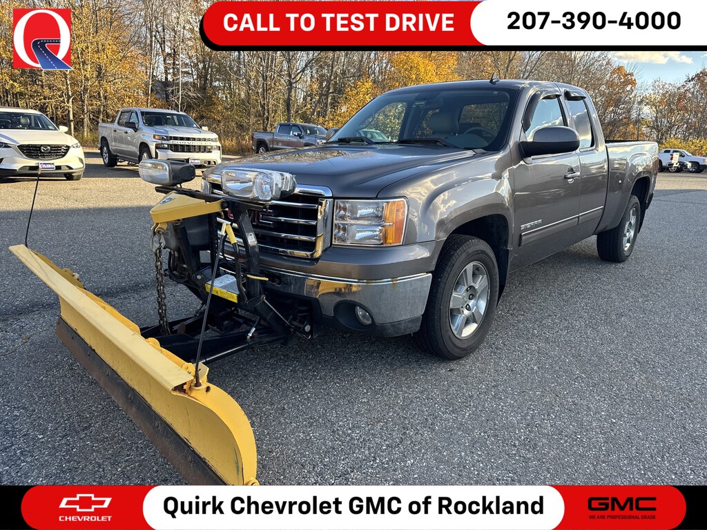 Used 2012 GMC Sierra 1500 SLT 4WD Ext Cab 143.5 SLT
