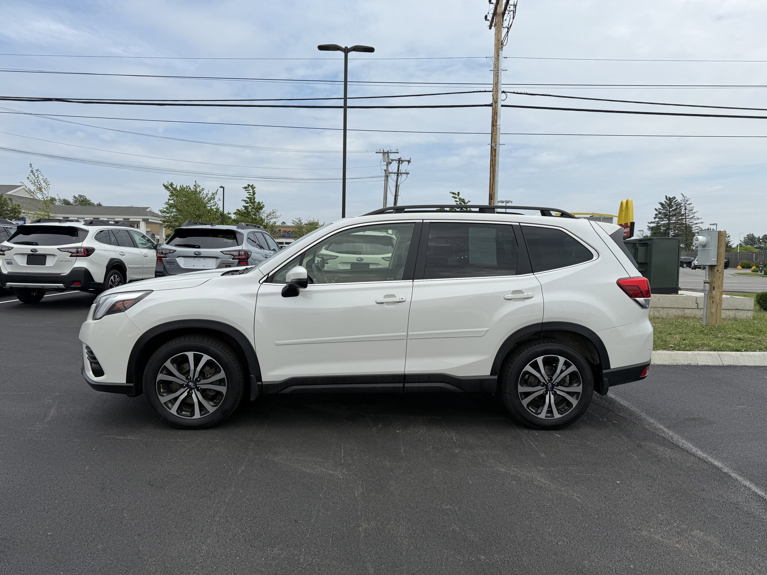 Used 2023 Subaru Forester Limited with VIN JF2SKAPC8PH436472 for sale in Bangor, ME