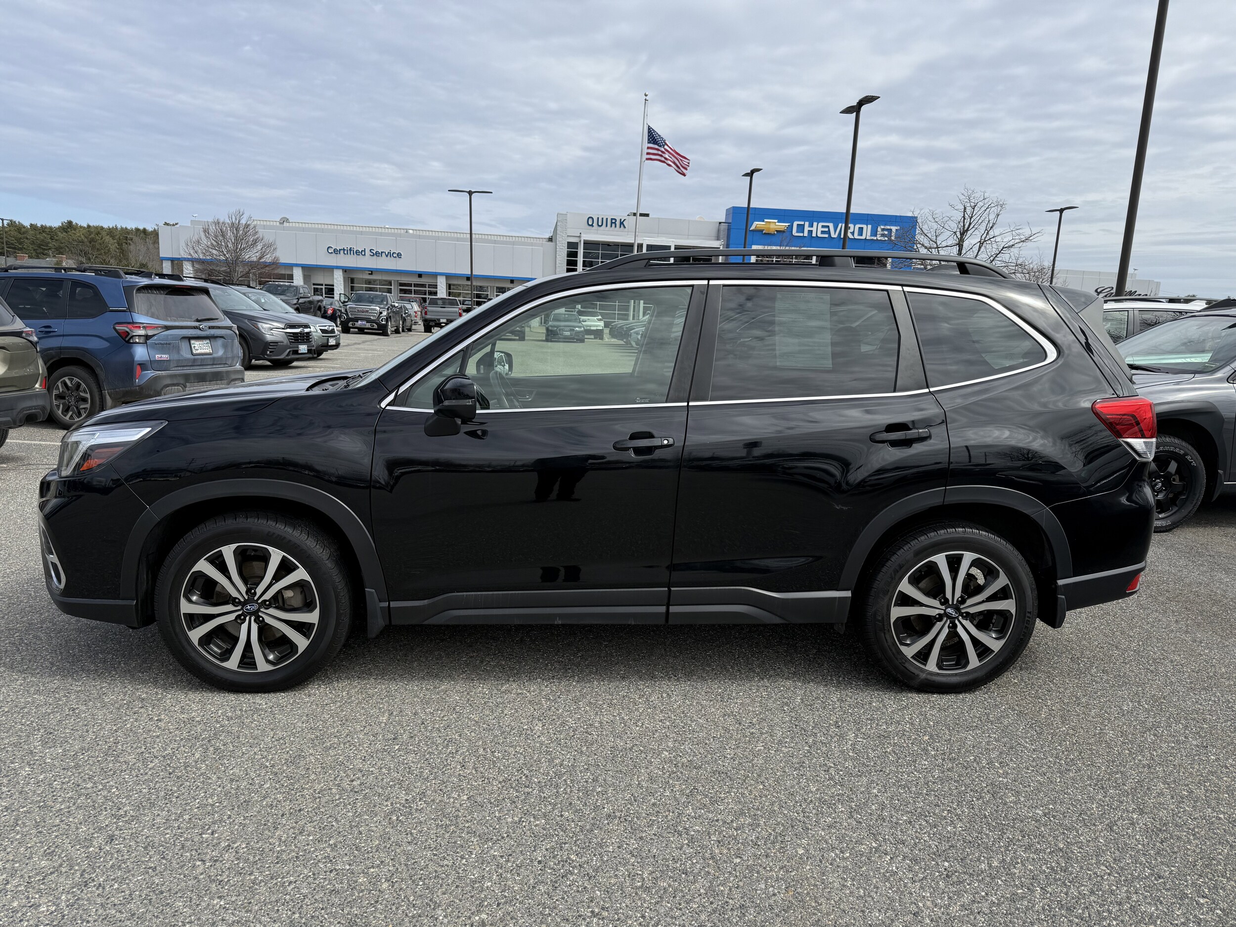 Used 2020 Subaru Forester Limited with VIN JF2SKAUC7LH487170 for sale in Bangor, ME