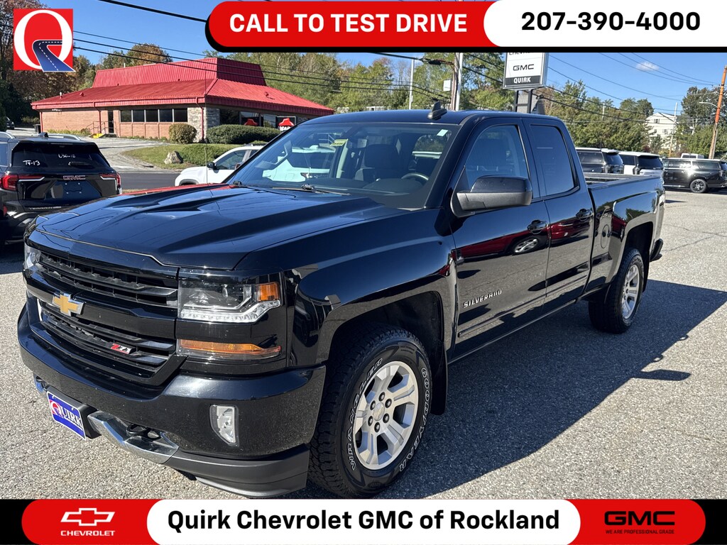 Used 2018 Chevrolet Silverado 1500 LT 4WD Double Cab 143.5 LT w/2LT