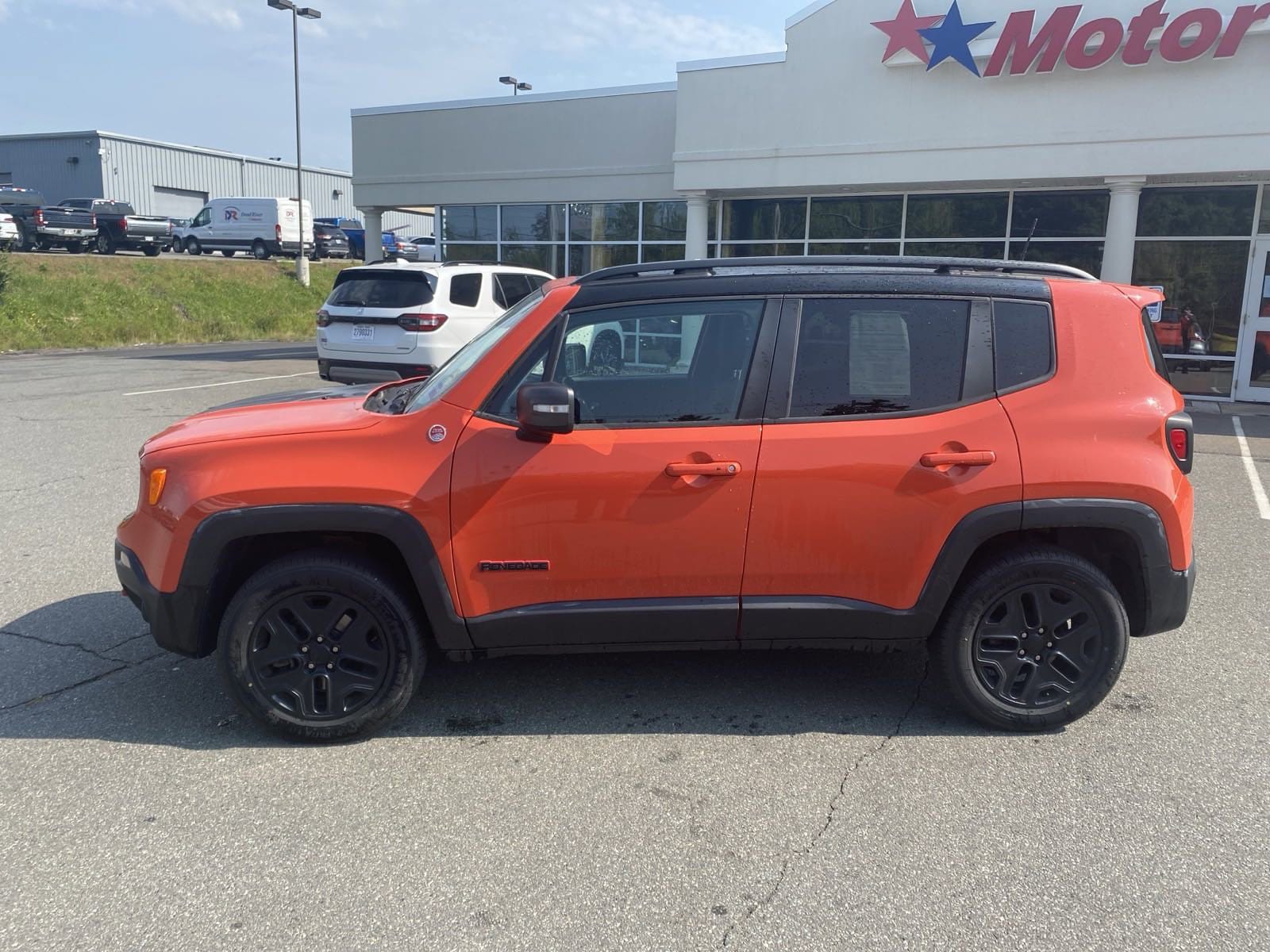 Used 2018 Jeep Renegade Trailhawk with VIN ZACCJBCB6JPG99150 for sale in Bangor, ME