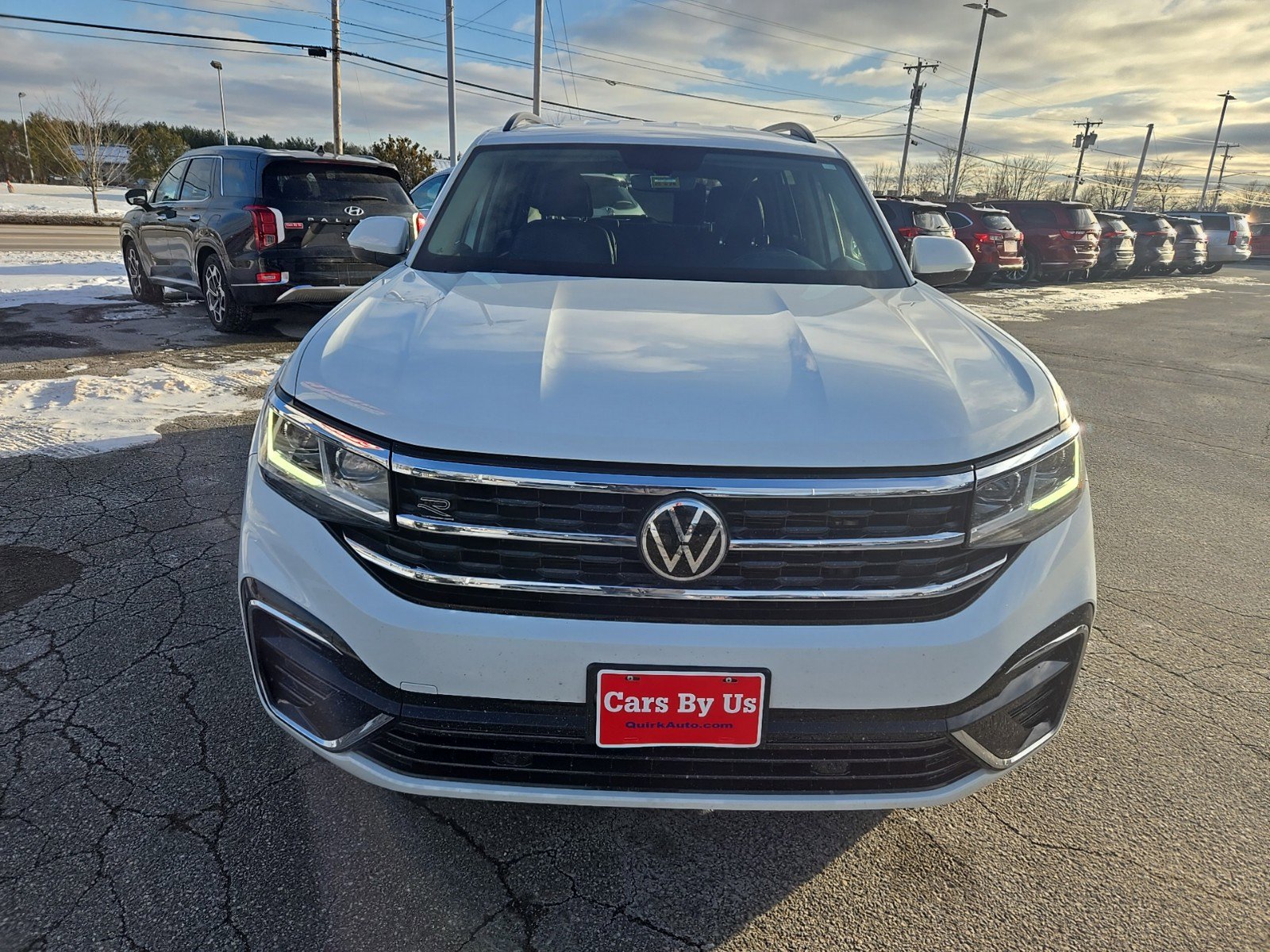 Used 2021 Volkswagen Atlas SE w/Tech R-Line with VIN 1V2NR2CAXMC528286 for sale in Bangor, ME