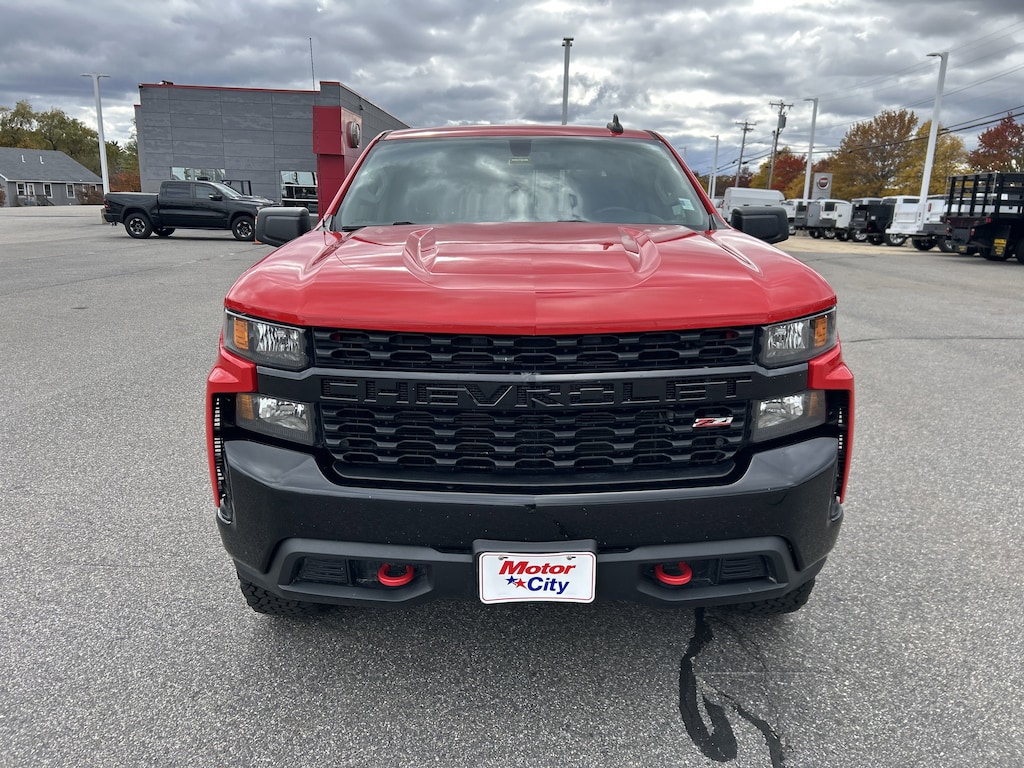 Used 2021 Chevrolet Silverado 1500 Custom Trail Boss 4WD Crew Cab 147 Custom Trail Boss