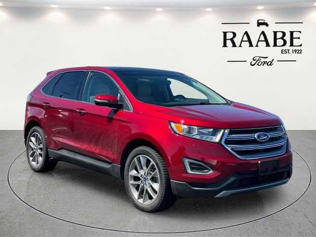 Certified 2018 Ford Edge Titanium with VIN 2FMPK4K91JBB38167 for sale in Delphos, OH