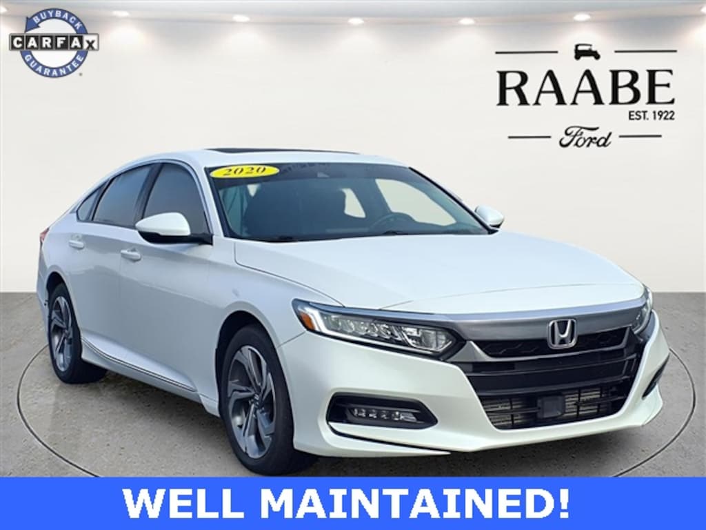 Used 2020 Honda Accord EX-L 2.0T Sedan