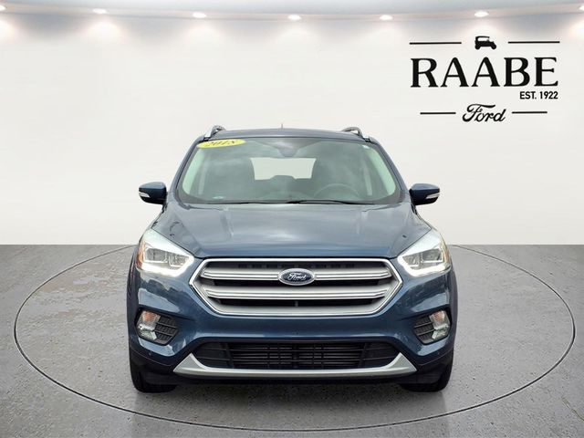Used 2018 Ford Escape Titanium with VIN 1FMCU9J94JUB55756 for sale in Delphos, OH