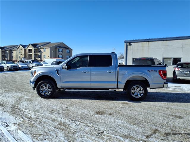 Used 2021 Ford F-150 XLT with VIN 1FTFW1E88MKE40958 for sale in Wellington, KS