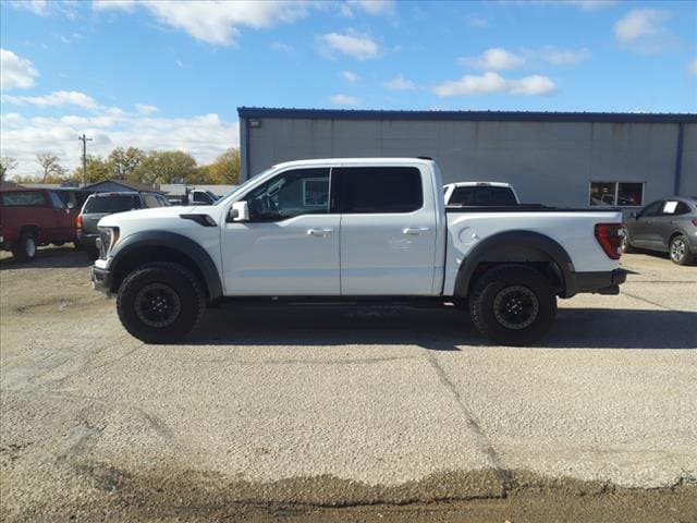 Used 2022 Ford F-150 Raptor with VIN 1FTFW1RGXNFA87196 for sale in Wellington, KS