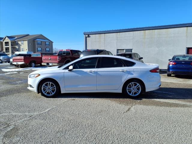 Used 2018 Ford Fusion SE with VIN 3FA6P0HD4JR158393 for sale in Wellington, KS