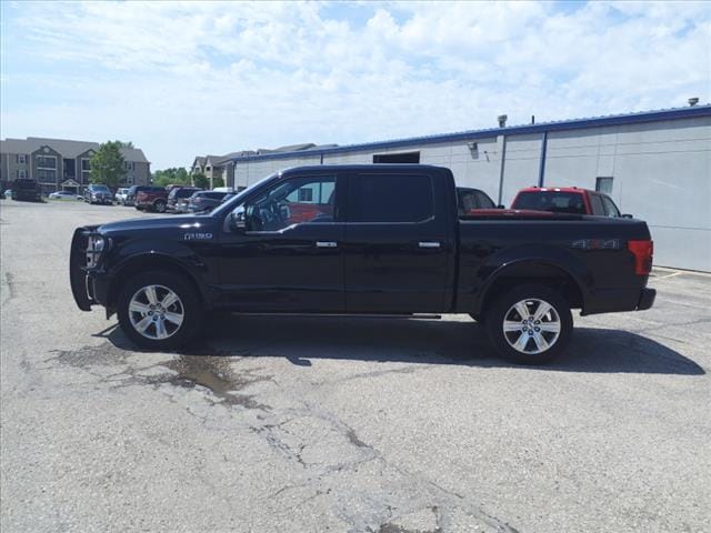 Used 2019 Ford F-150 Platinum with VIN 1FTEW1E41KFB49555 for sale in Wellington, KS