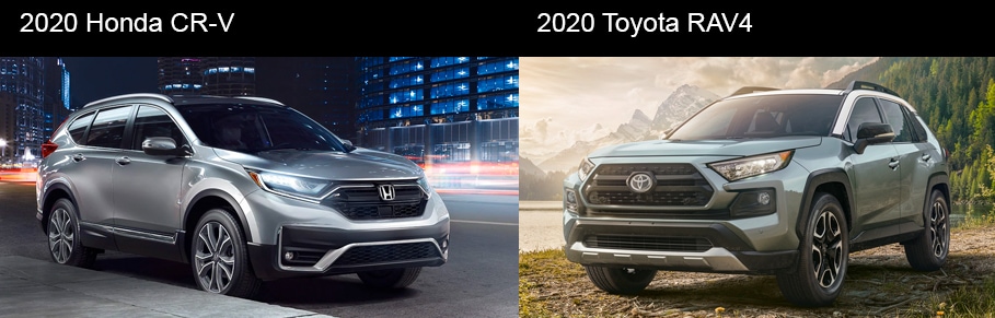 2020 Honda CR-V vs 2020 Toyota RAV-4 Racine