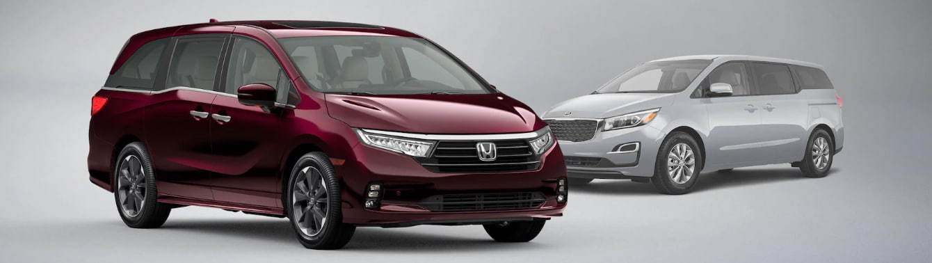 2021 Honda Odyssey vs Kia Sedona Feature Comparison
