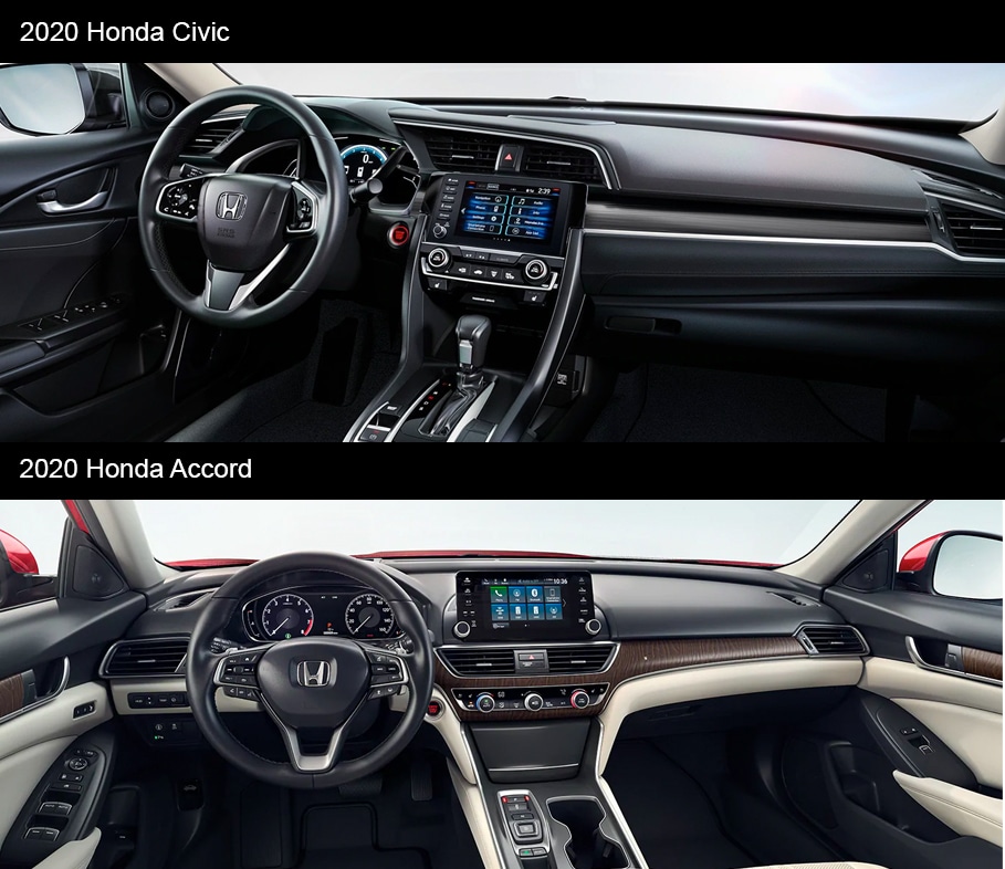 2020 Accord vs 2020 Civic Performance Racine