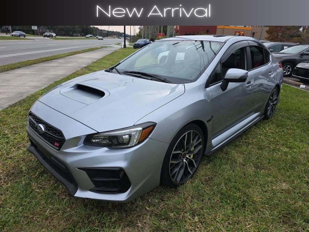 Ice Silver Metall 2020 Subaru WRX STI Limited AWD with Low Profile Spoiler Sedan All-Wheel Drive Manual