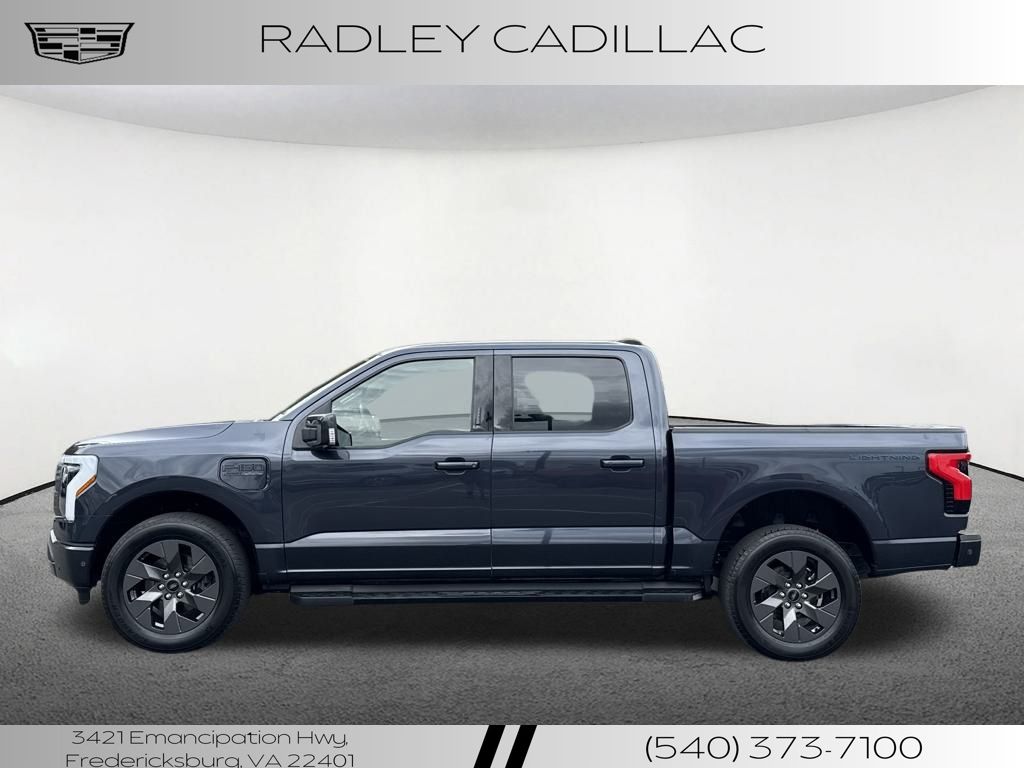 Used 2022 Ford F-150 Lightning Lariat with VIN 1FT6W1EV4NWG01337 for sale in Fredericksburg, VA