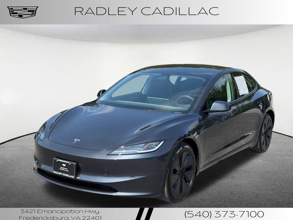 Used 2025 Tesla Model 3 Long Range with VIN 5YJ3E1EBXSF980422 for sale in Fredericksburg, VA