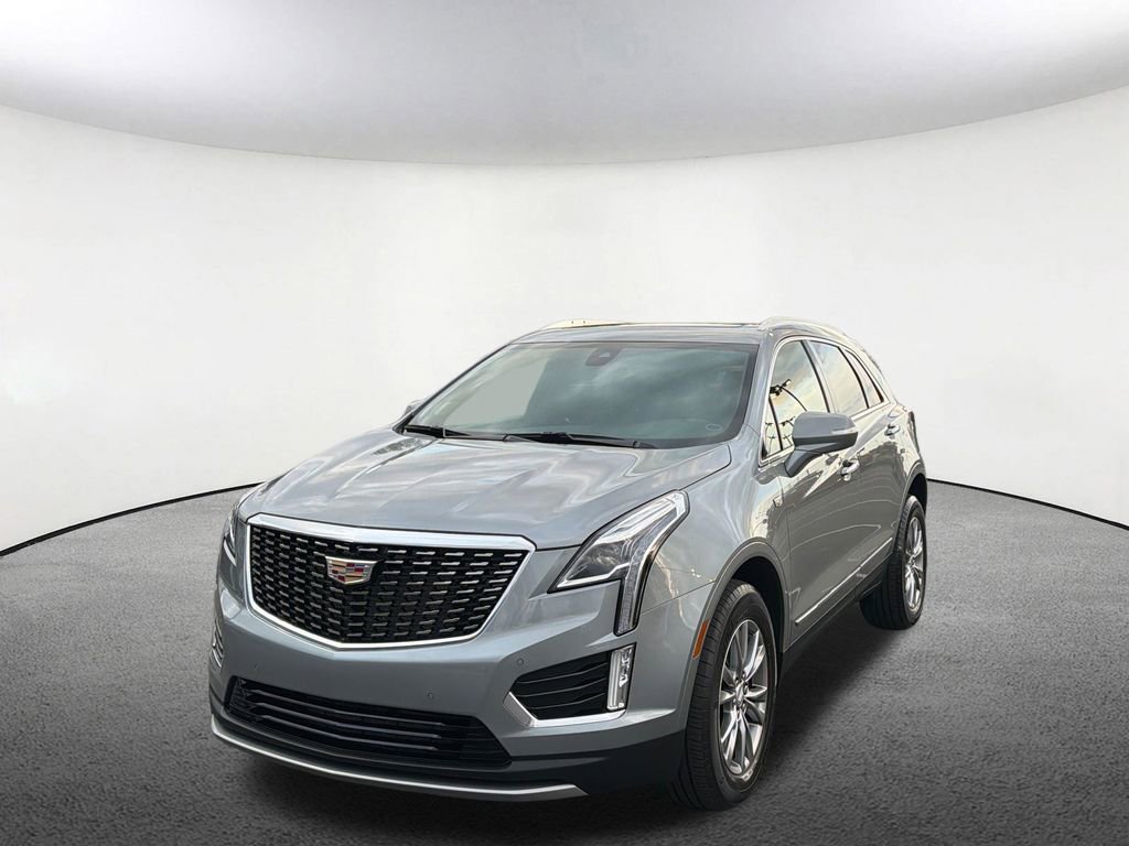 Argent Silver Metallic 2023 Cadillac XT5 Premium Luxury AWD SUV / Crossover Four-Wheel Drive Automatic