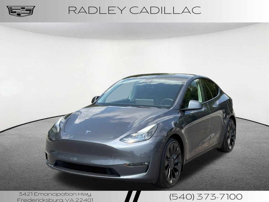 Midnight Silver 2022 Tesla Model Y SUV / Crossover All-Wheel Drive Automatic