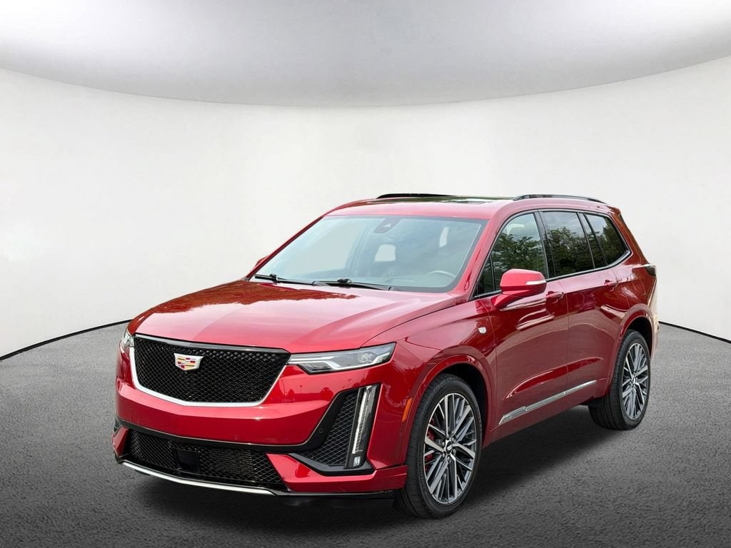 Radiant Red Tintcoat 2023 Cadillac XT6 SUV / Crossover Four-Wheel Drive Automatic