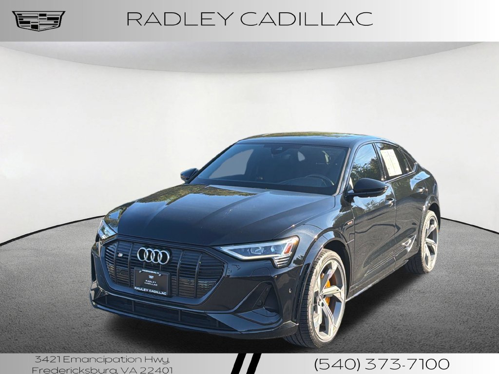 Used 2022 Audi e-tron S Sportback Prestige with VIN WA13CBGE4NB023918 for sale in Fredericksburg, VA