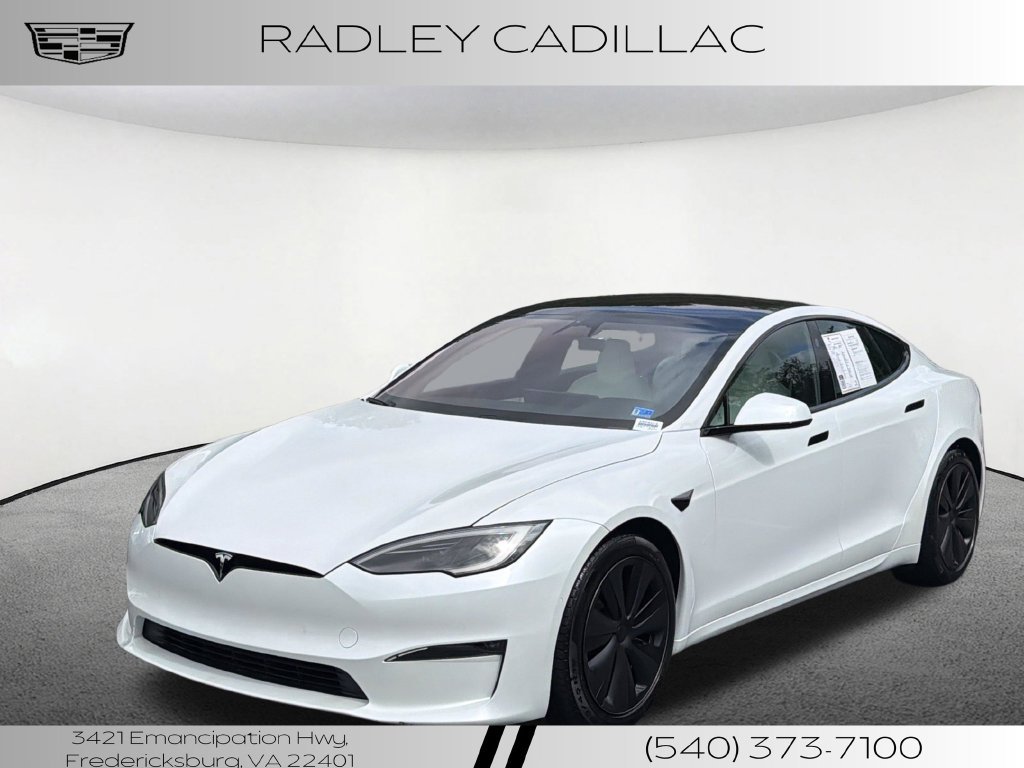 Used 2022 Tesla Model S Plaid with VIN 5YJSA1E62NF496808 for sale in Fredericksburg, VA