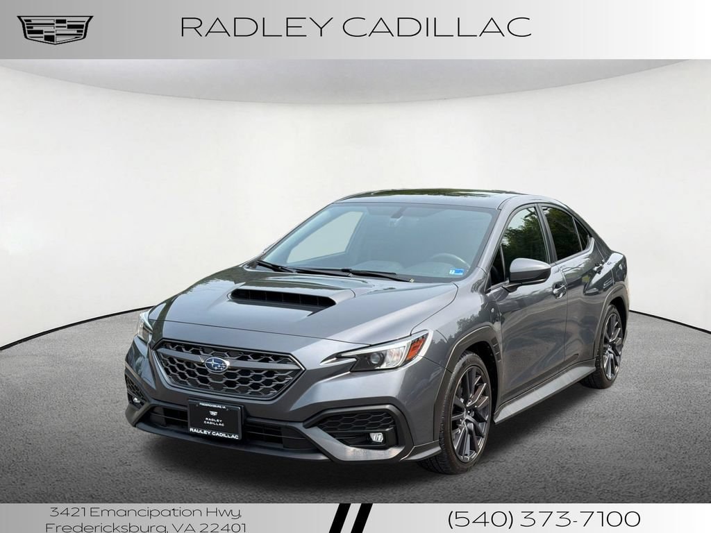 Magnetite Gray Me 2023 Subaru WRX Sedan All-Wheel Drive Manual