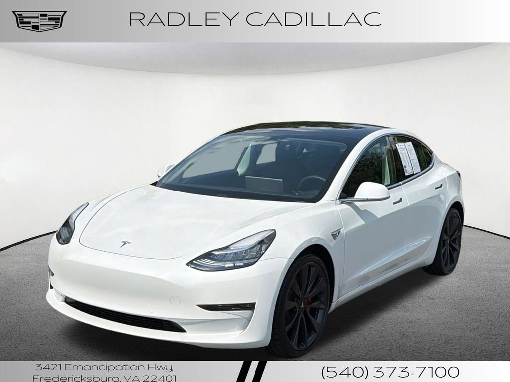 Used 2020 Tesla Model 3 Base with VIN 5YJ3E1ECXLF791781 for sale in Fredericksburg, VA