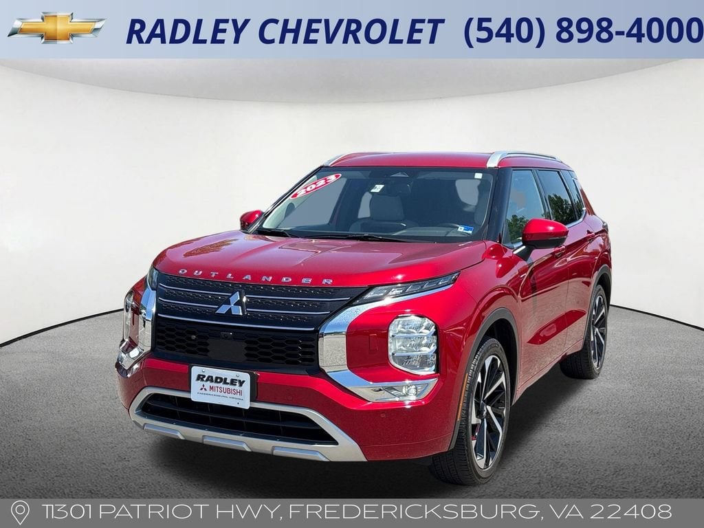 Red 2023 Mitsubishi Outlander SUV / Crossover All-Wheel Drive Continuously Variable Transmission