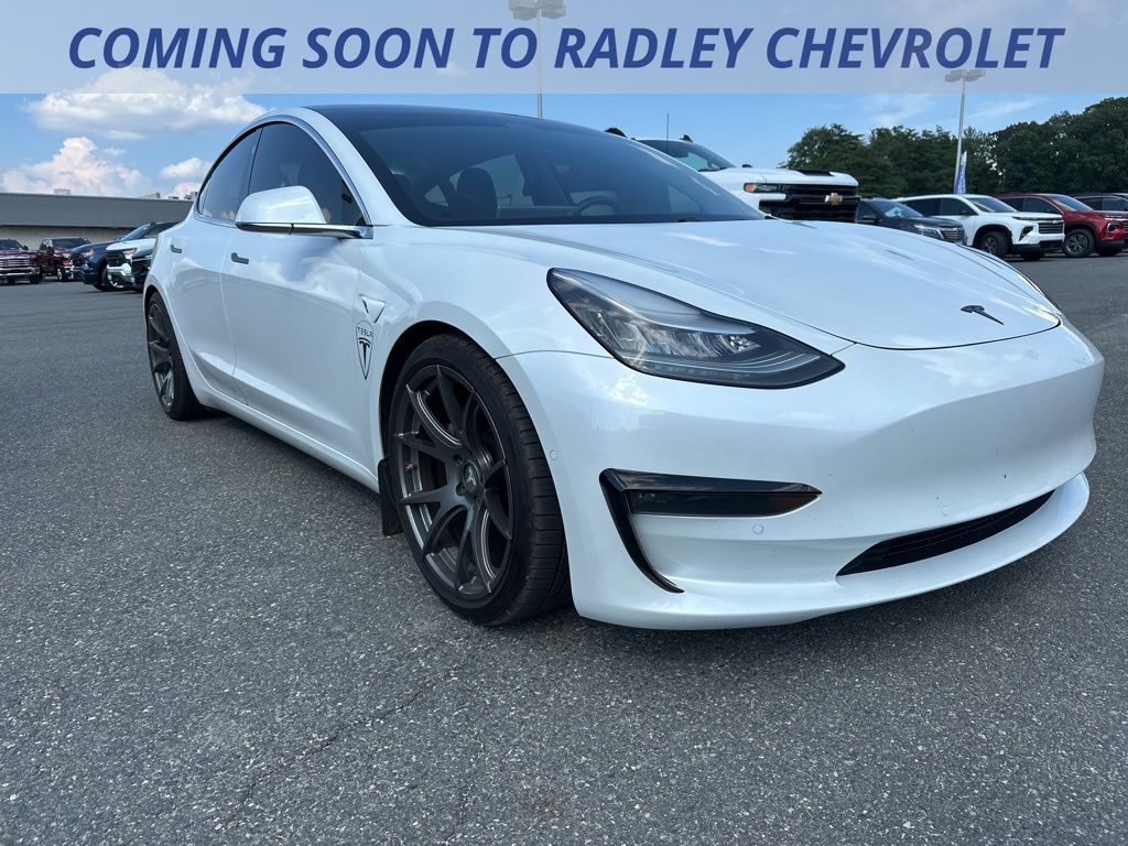 Used 2020 Tesla Model 3 Base with VIN 5YJ3E1ECXLF627561 for sale in Fredericksburg, VA