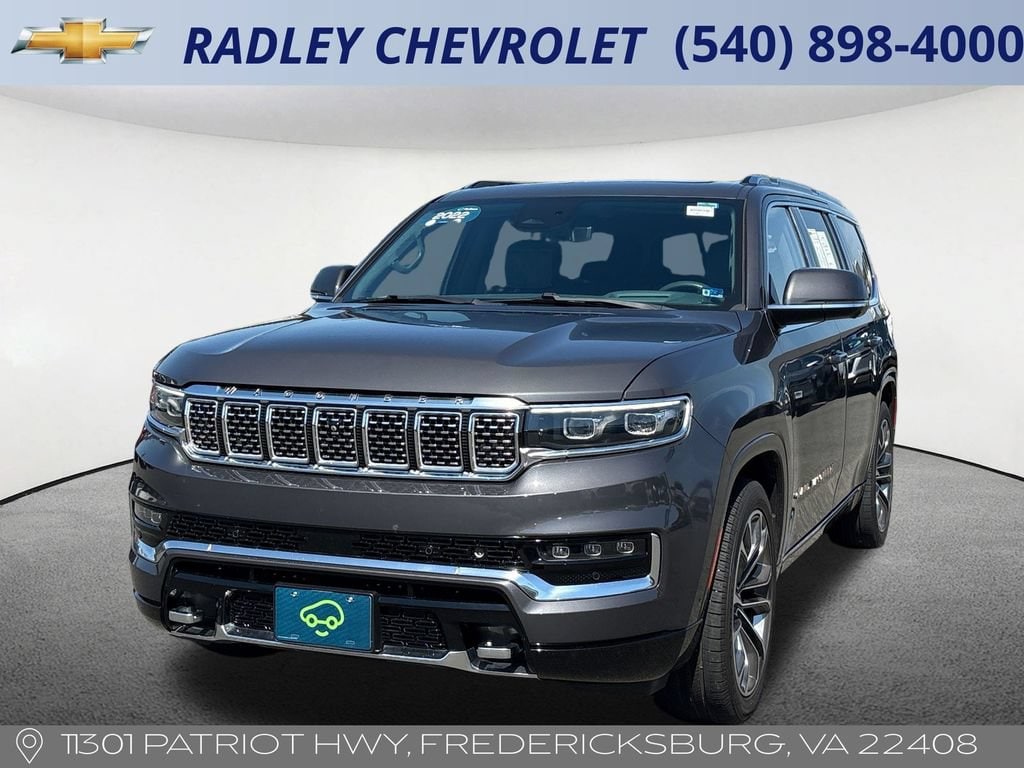 Gray 2022 Jeep Grand Wagoneer SUV / Crossover Four-Wheel Drive 8-Speed Automatic