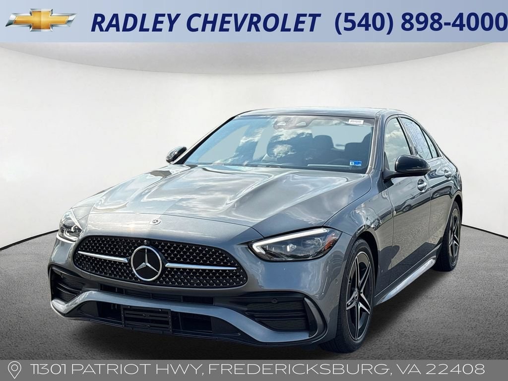Gray 2024 Mercedes-Benz C-Class Sedan All-Wheel Drive 9-Speed Automatic