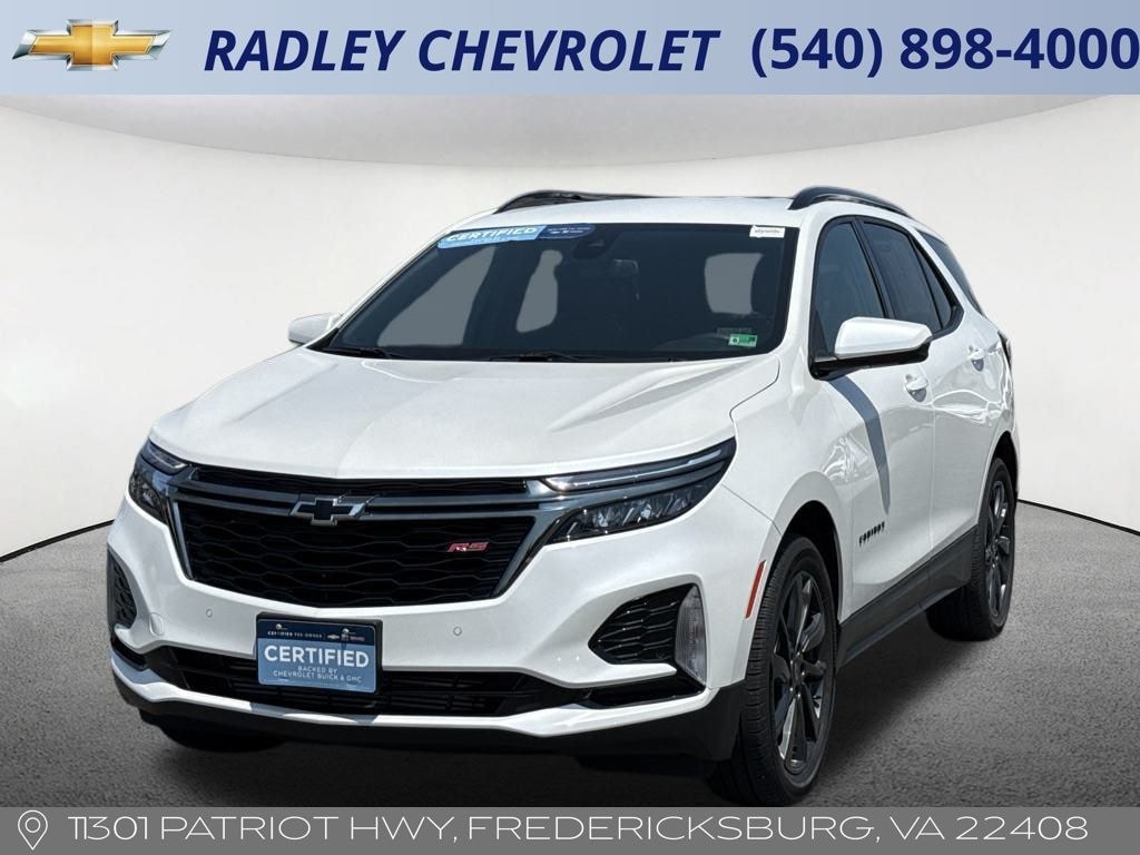 Certified 2022 Chevrolet Equinox RS W/ Leather PKG, Bose, NAV, AND Advanced Safety SUV