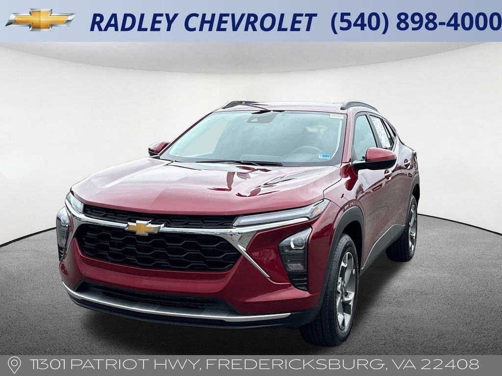 Red (Crimson Metallic) 2025 Chevrolet Trax SUV / Crossover Front-Wheel Drive Automatic