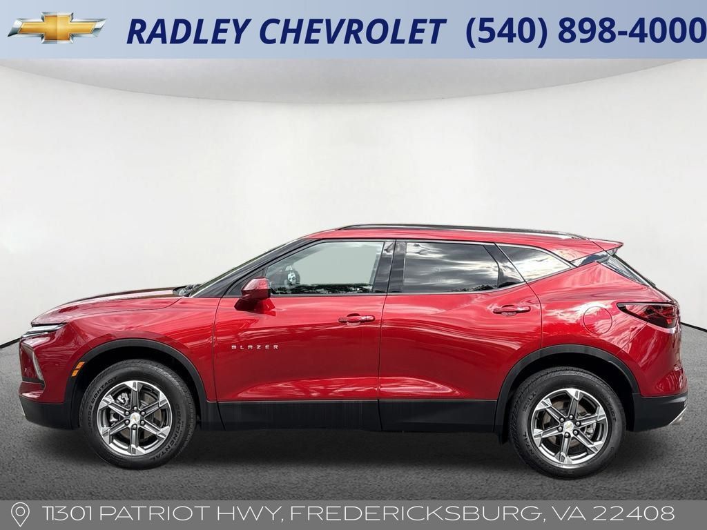Certified 2023 Chevrolet Blazer 2LT with VIN 3GNKBCR45PS188468 for sale in Fredericksburg, VA