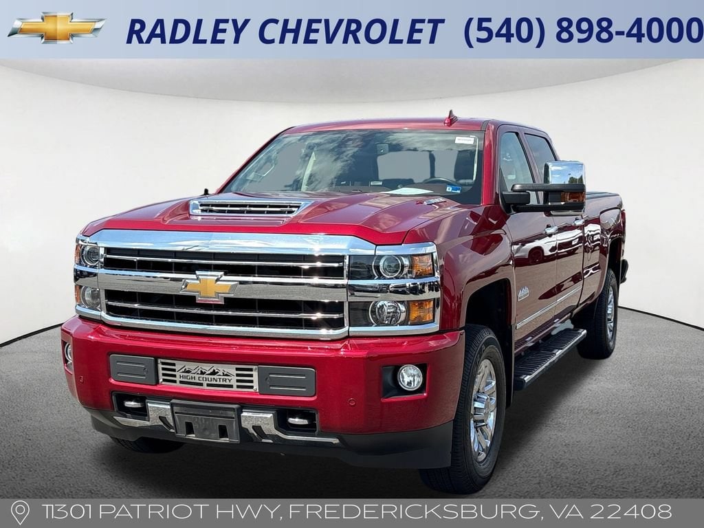 Cajun Red Tintcoat 2019 Chevrolet Silverado 3500HD Pickup Truck Four-Wheel Drive Automatic