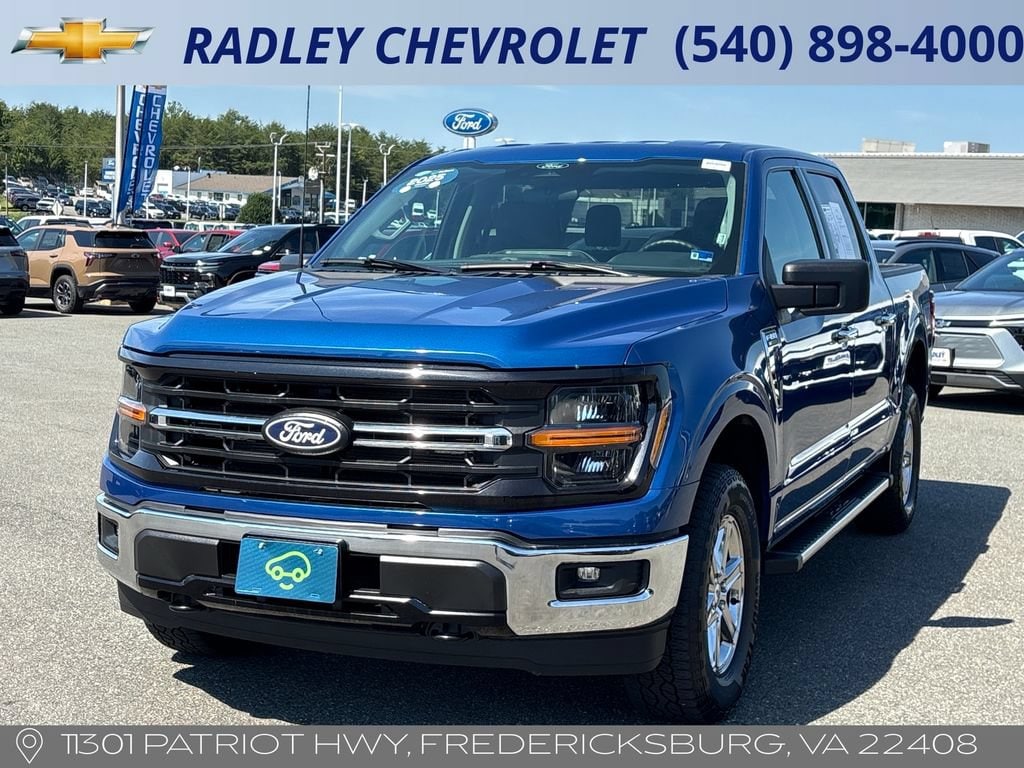 Atlas Blue Metall 2025 Ford F-150 Pickup Truck Four-Wheel Drive Automatic